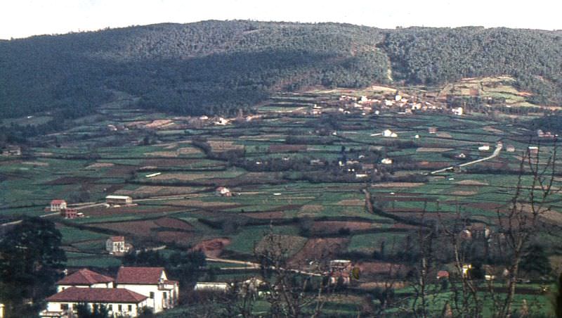 #269 Galician countryside at El Ferrol, Galicia, December 1966