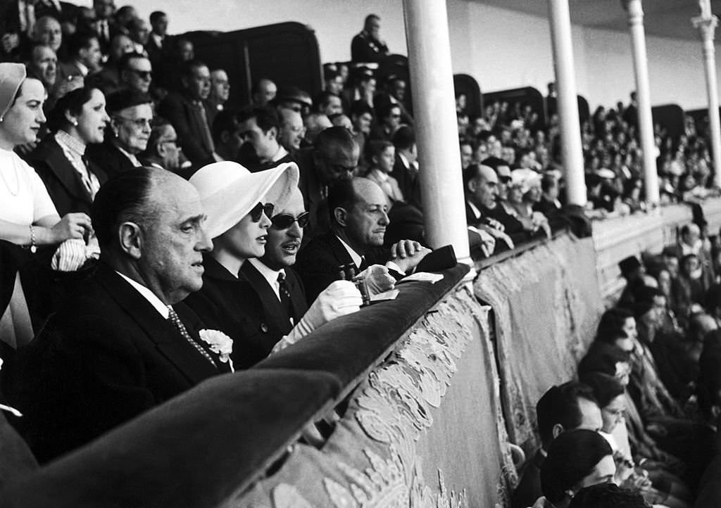 #51 The Royal Couple Attending a Corrida i Madrid, 1960