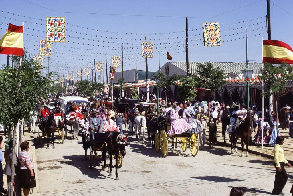 #149 Demonstration of students after the death of a demonstrator, March 16, 1977, in San Sebastian, Spain