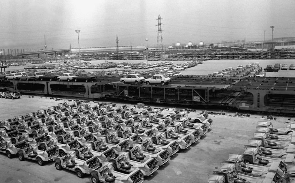 #153 Seat factory, Barcelona, Spain, 1977.