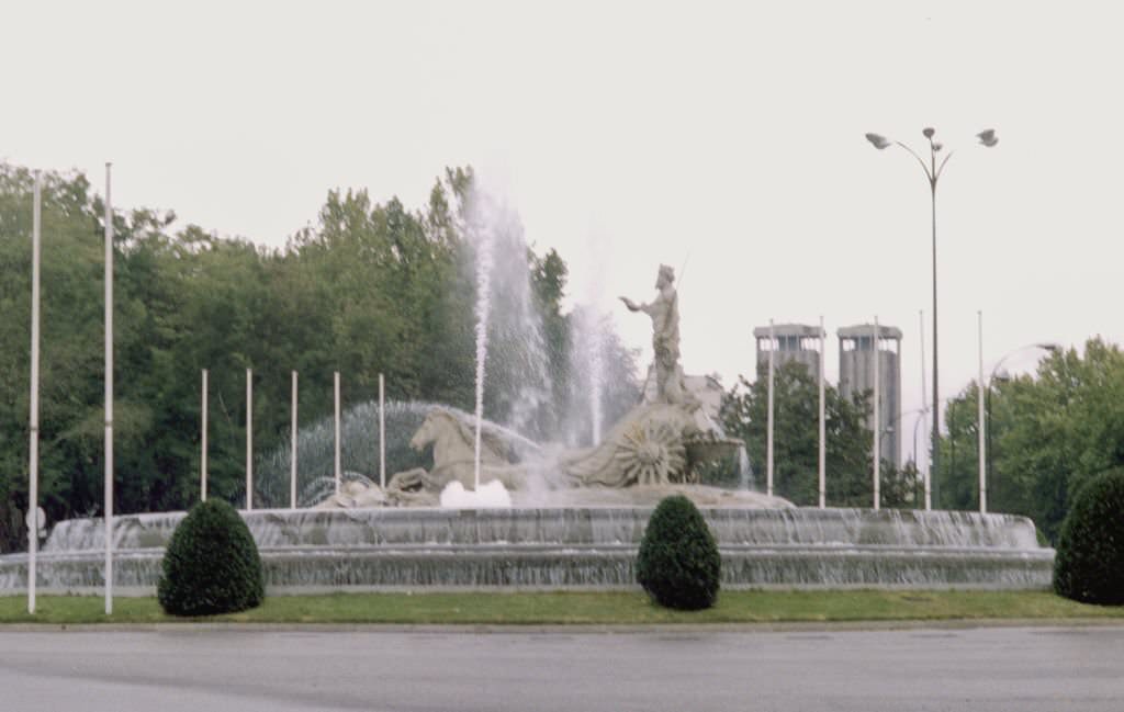 #178 The Place of Neptuno,1976, Madrid, Spain