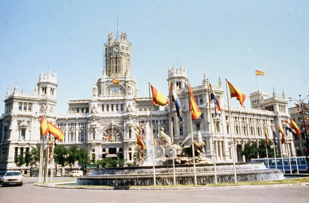 #216 The source of “Cibeles’ Place, 1979, Spain.