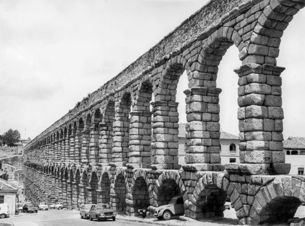 #31 The Roman aqueduct in Segovia, Spain