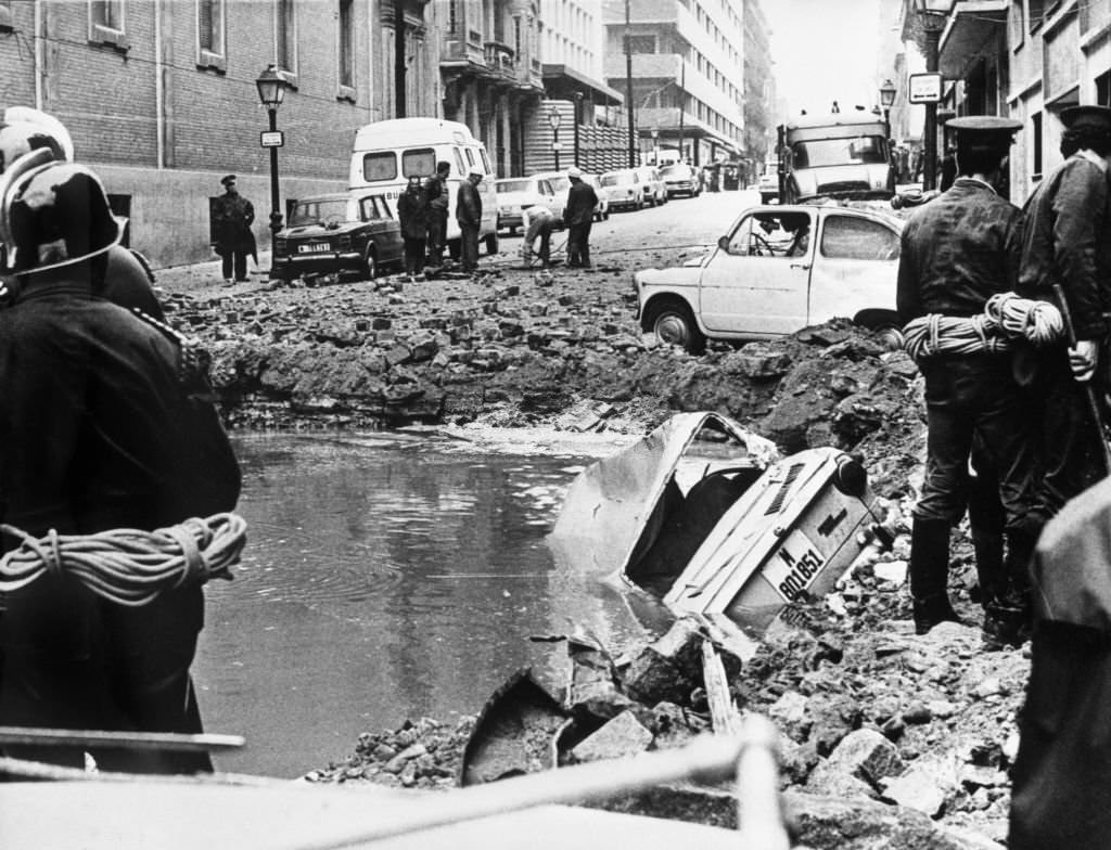 #56 Terrorism – ETA bomb attack kills Spanish Prime Minister Admiral Luis Carrero Blanco, Madrid
