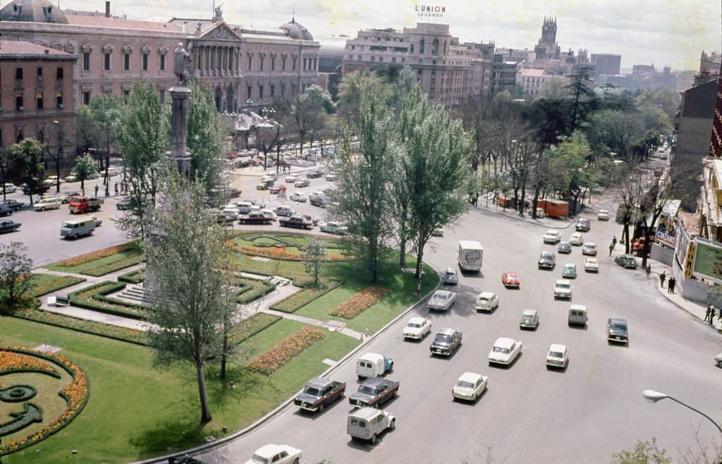 #62 The “Colon Place”, 1973, Madrid, Spain.