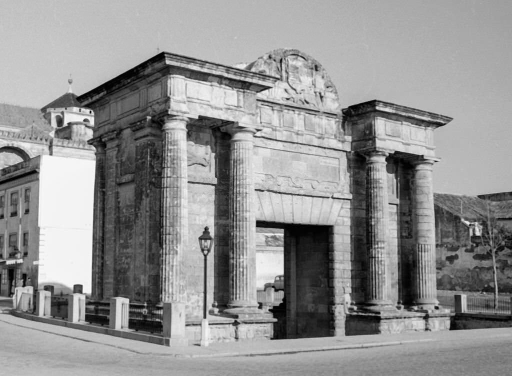 #78 The “Puerta del Puente”, 1975, Cordoba, Andalusia, Spain.
