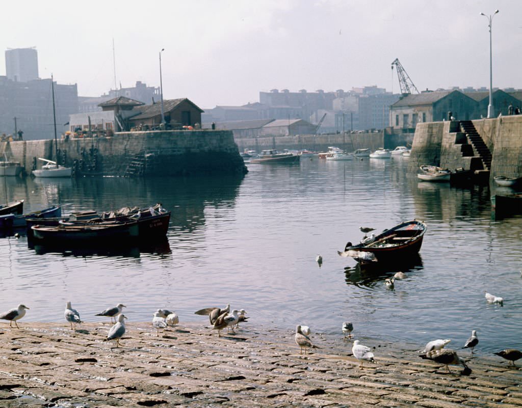 #83 Port of Gijon, Asturias, Spain, 1975.
