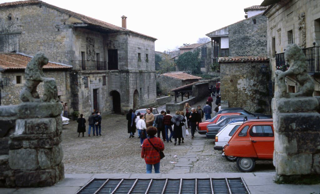 #120 Calle del Rio in Santillana del Mar, Cantabria, Spain, 1985.