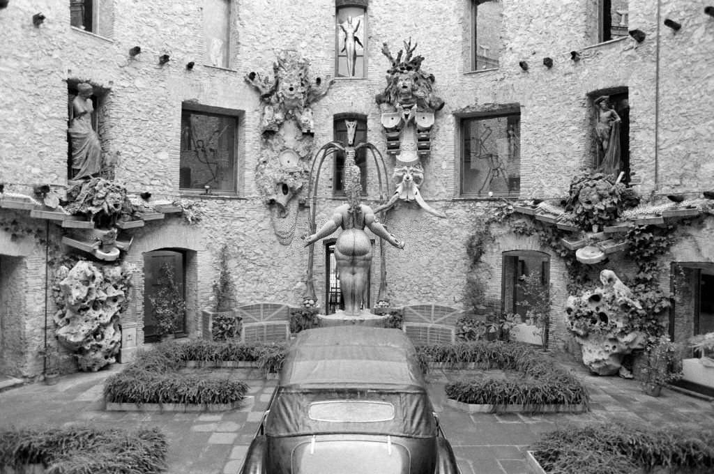 #141 The ‘Rainy Cadillac’ at the Dali Museum in November 1981 in Figueres, Spain.