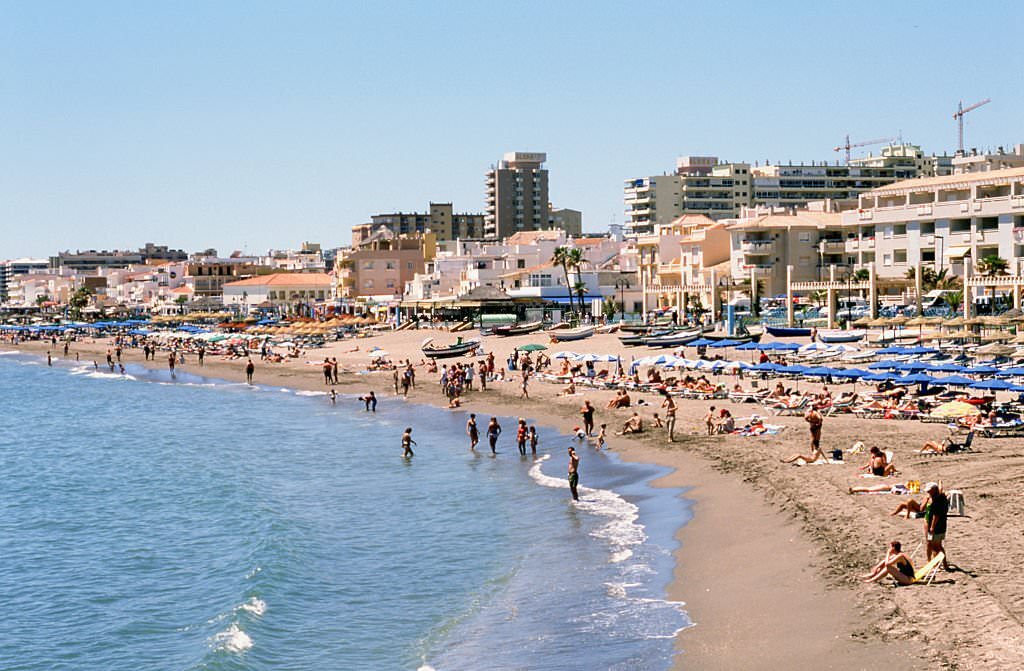 #2 Carihuela Beach, Torremolinos, 1982, Malaga, Andalusia, Spain.