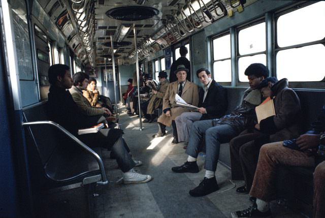 #25 Bronx, #2 IRT subway, 1970