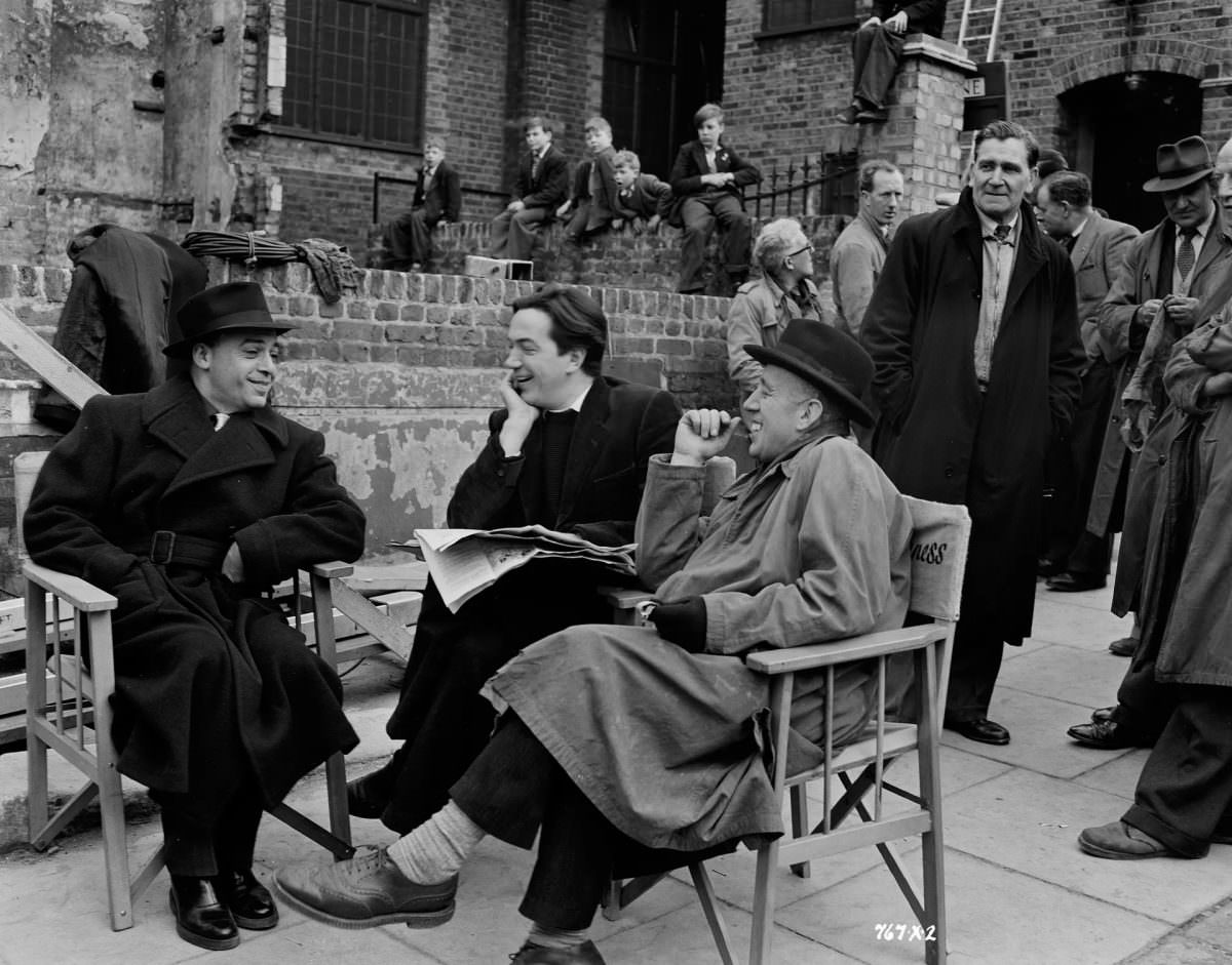 Stunning Behind-the-Scenes from &;The Ladykillers (1955), A Comic Crime Caper Movies