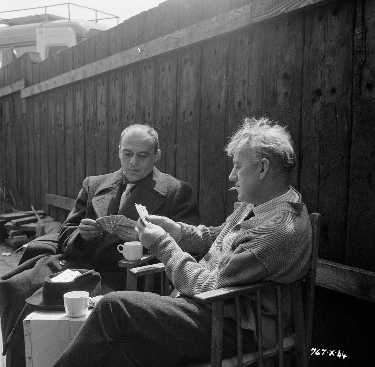 Stunning Behind-the-Scenes from &;The Ladykillers (1955), A Comic Crime Caper Movies