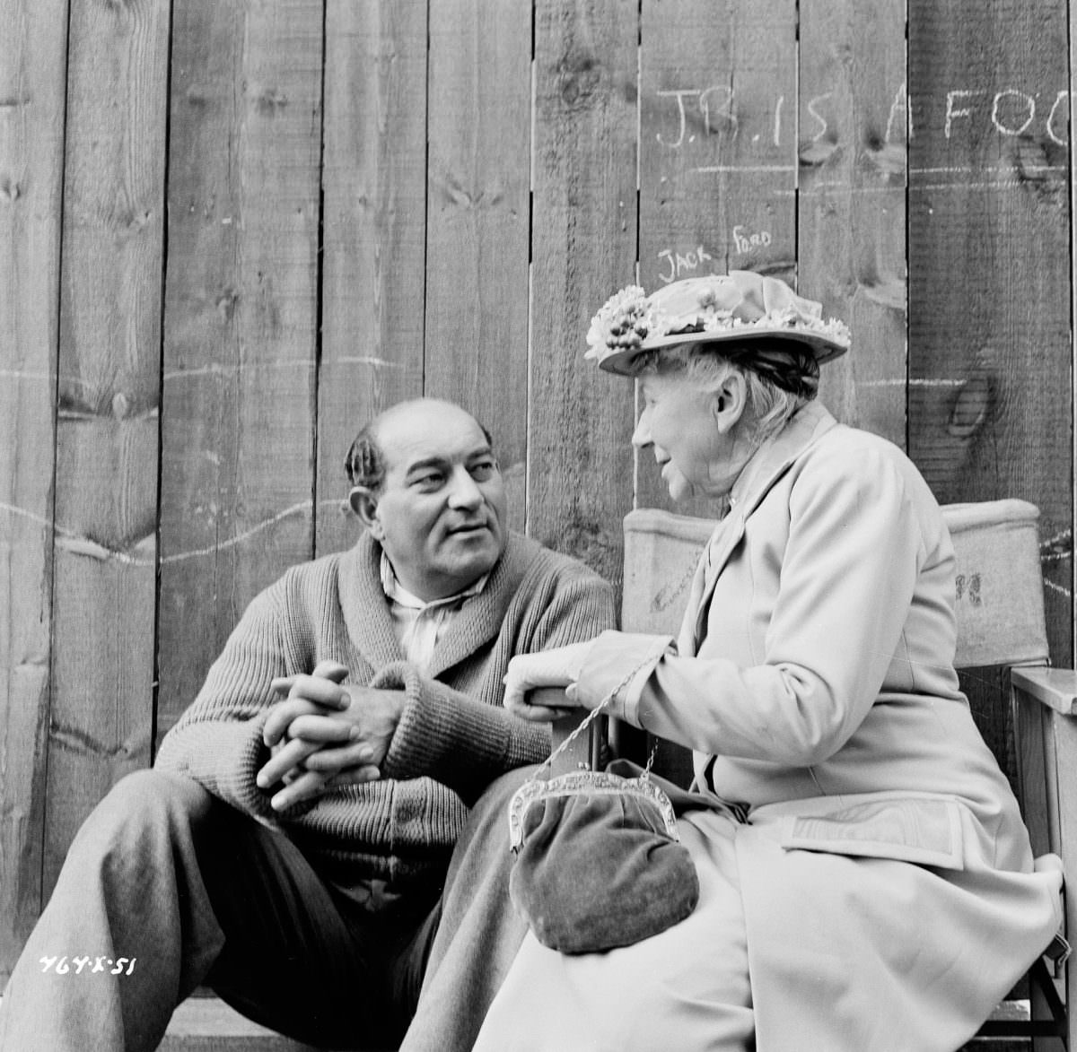 Stunning Behind-the-Scenes from &;The Ladykillers (1955), A Comic Crime Caper Movies