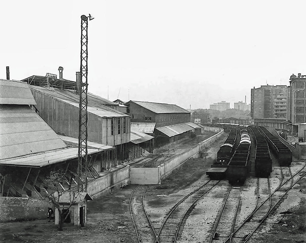 #56 Railway siding of the Chemical Industry of Zaragoza, 1978
