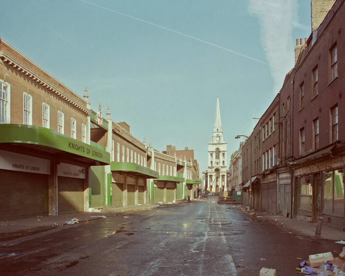 #70 Spitalfields Market, Brushfield Street, 1988