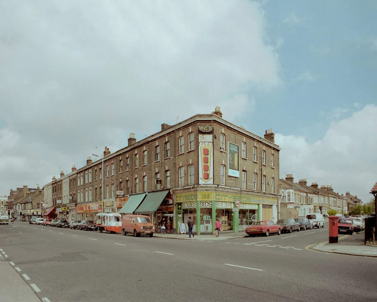 #74 High Road Leytonstone, 1988