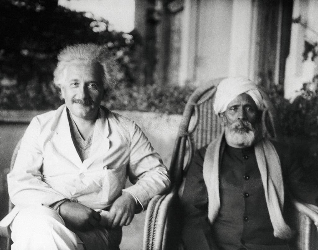 #121 Albert Einstein and Professor DK Karwe of India
