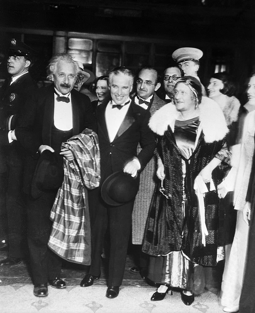 #63 Albert Einstein and Charlie Chaplin, 1931