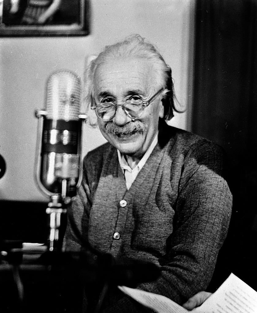 #128 Albert Einstein, 1950