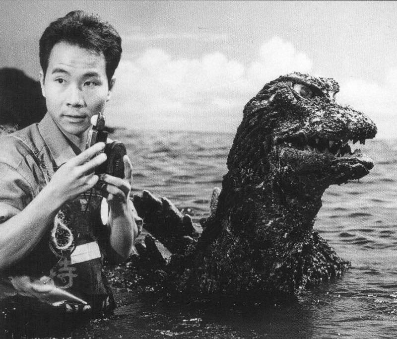 Stunning Behind-the-scene Photos from the Making of the first Godzilla movie, 1954 Movies