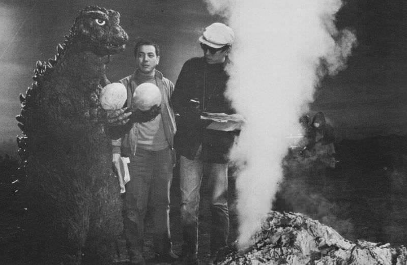 Stunning Behind-the-scene Photos from the Making of the first Godzilla movie, 1954 Movies