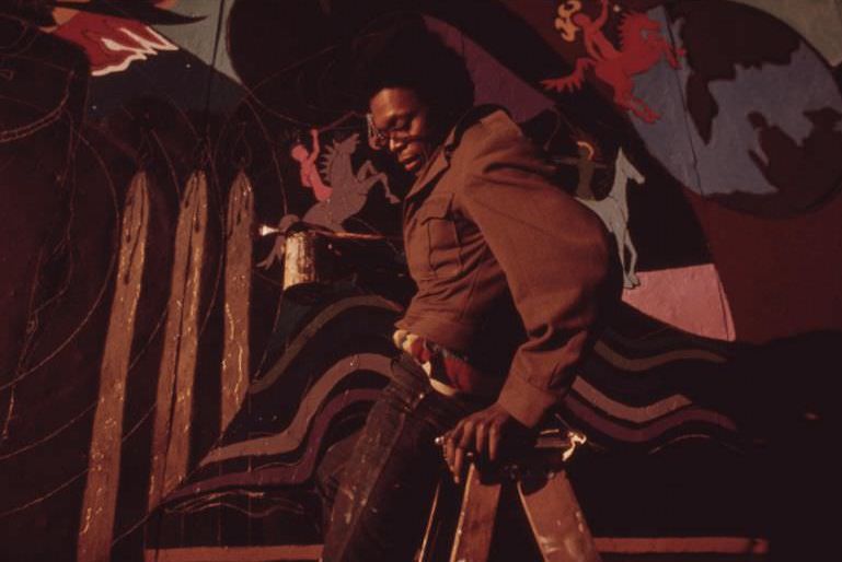 #68 Artist Ron Blackburn.