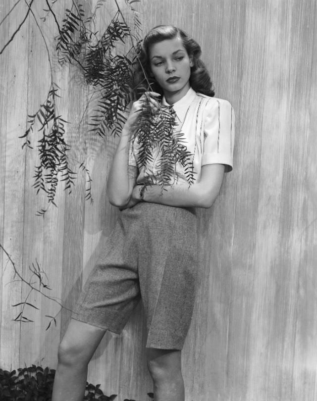 #15 Lauren Bacall, 1943