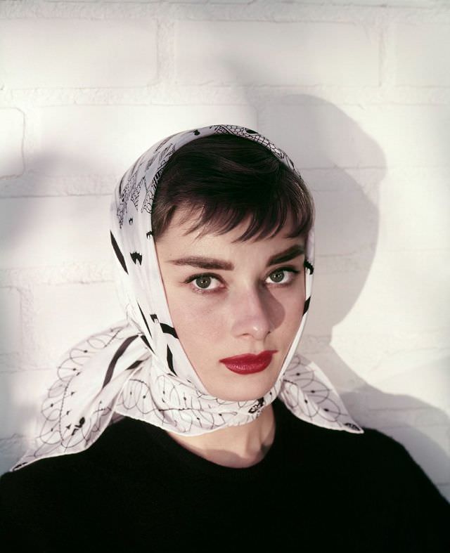 #28 Audrey Hepburn, 1953