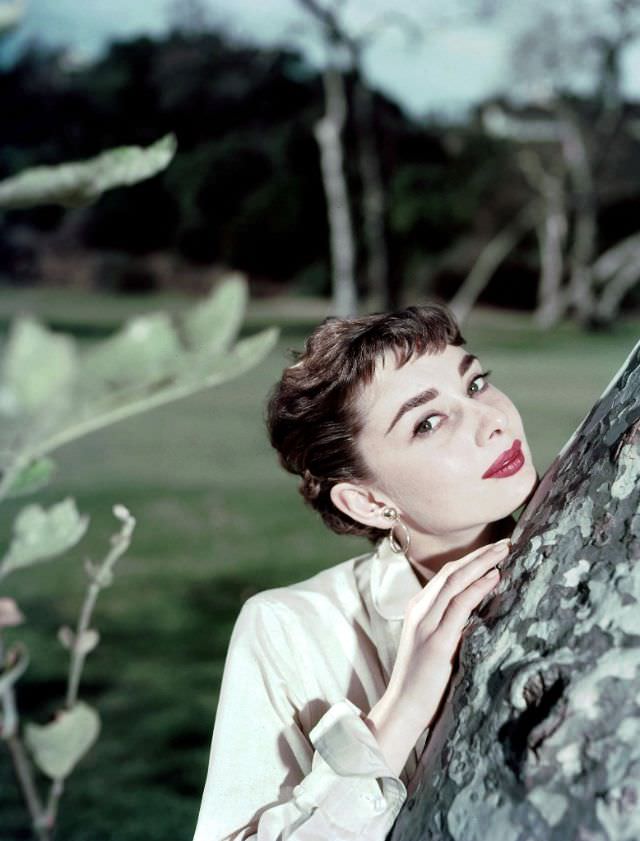 #29 Audrey Hepburn, 1953