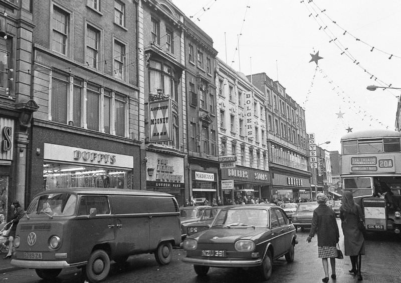 #27 View down North Earl Street, December 1971.