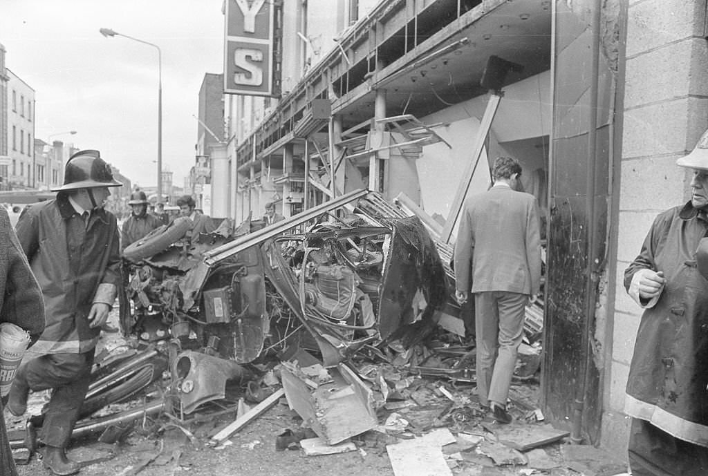 #108 Dublin Bombing,Parnell Street, 1974