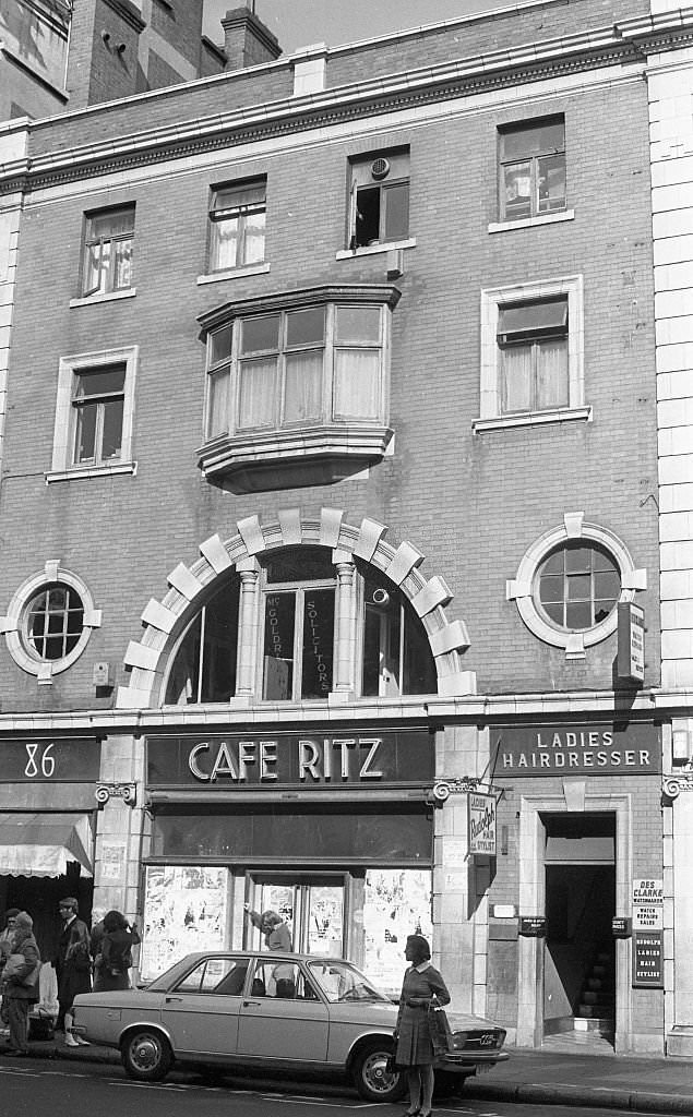 #124 Old Ritz Cafe in Dublin, 1972