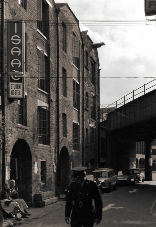 #24 Isaac’s hostel on Frenchman’s Lane, 1979.