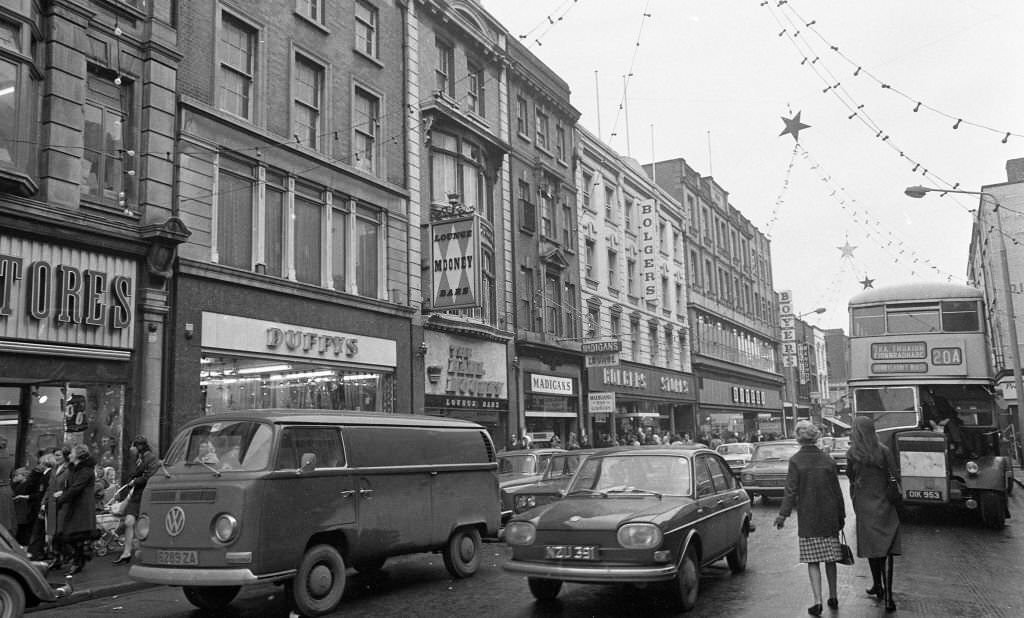 #49 Scenes from Talbot Street and North Earl Street, Dublin, 1971