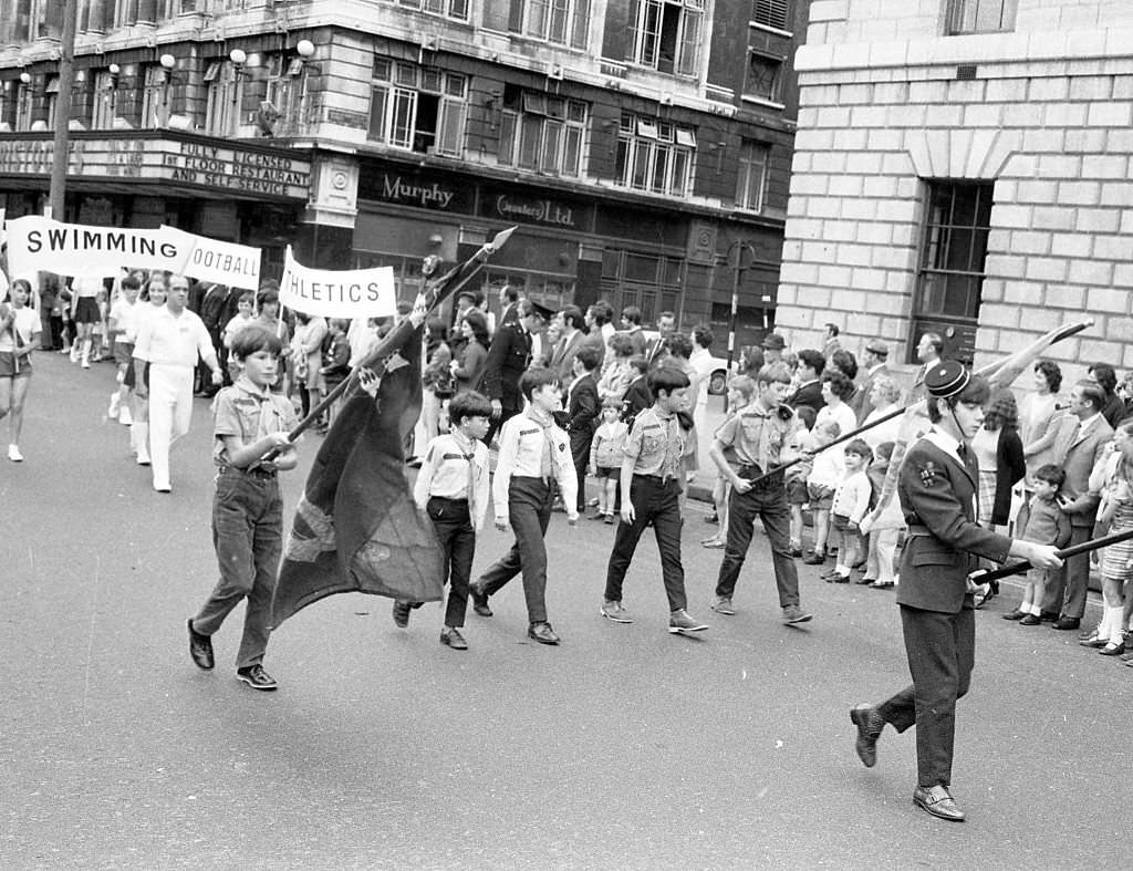 #59 Community Games Parade in Dublin, 1971