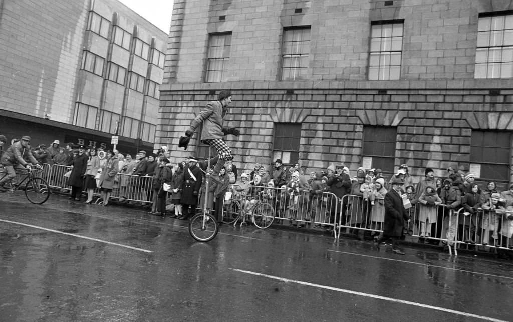 #85 St Patrick’s Day Parade in O’Connell Street, Dublin, 1979