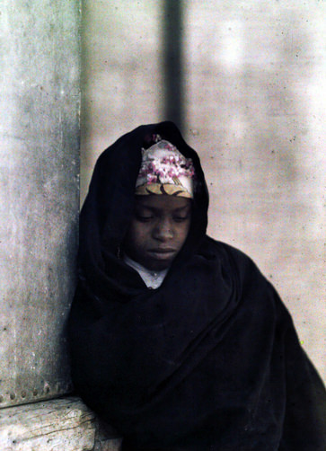 #11 Portrait of a young Nubian girl.