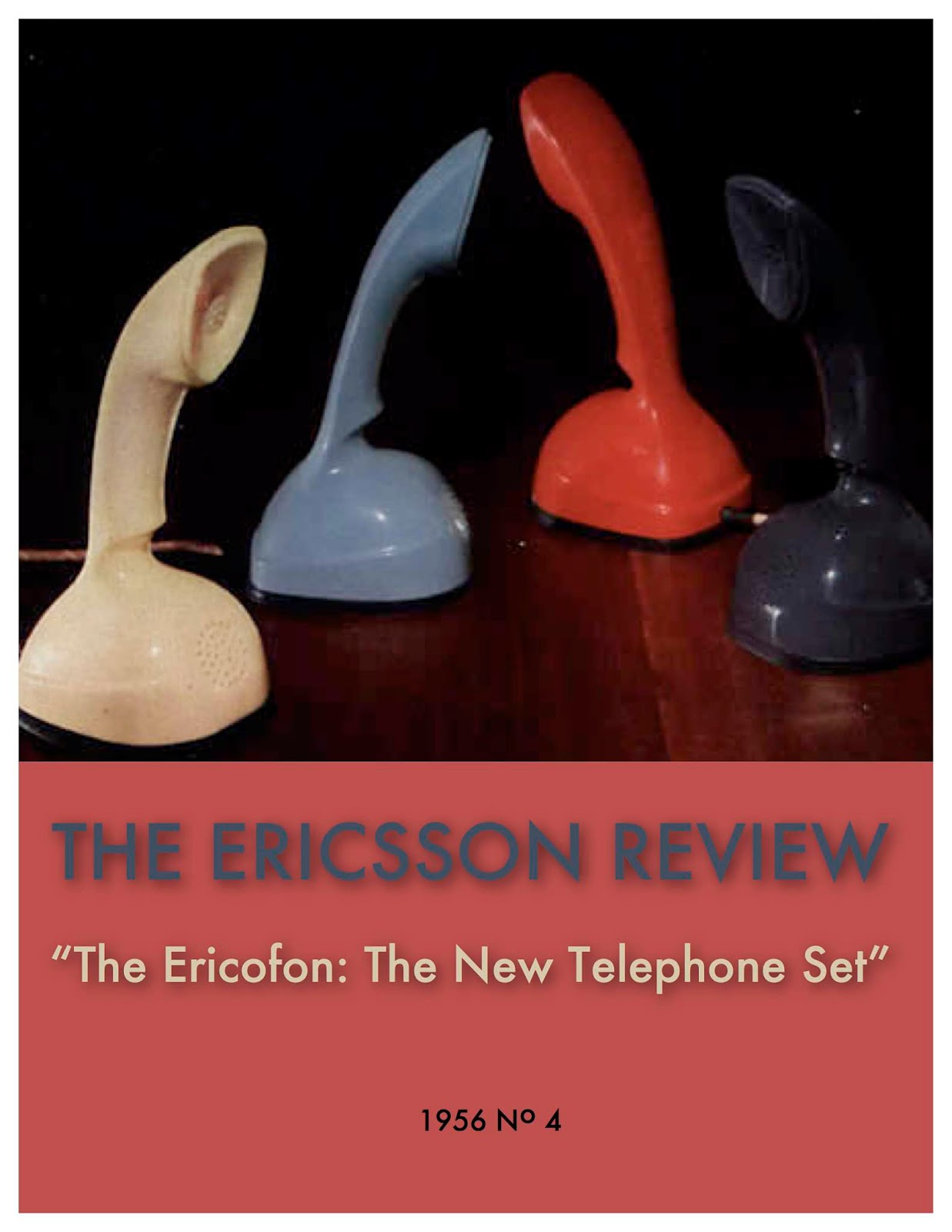 Vintage Ads of Ericofon: The Lightest One-Piece Rotary Dial Telephone introduced in the 1950s Vintag