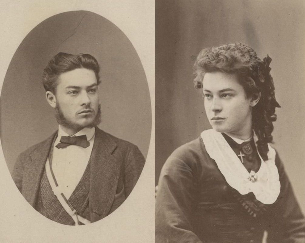 Historical Photos of Estonian frat students that participated in drag shows, 1870-1910 Places &; Peop