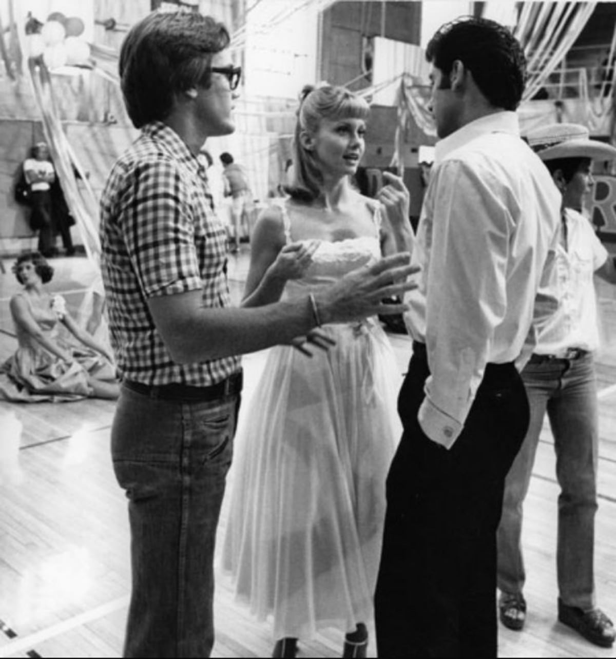 Stunning Behind-the-Scenes from the filming of &;Grease (1978)&; Movies