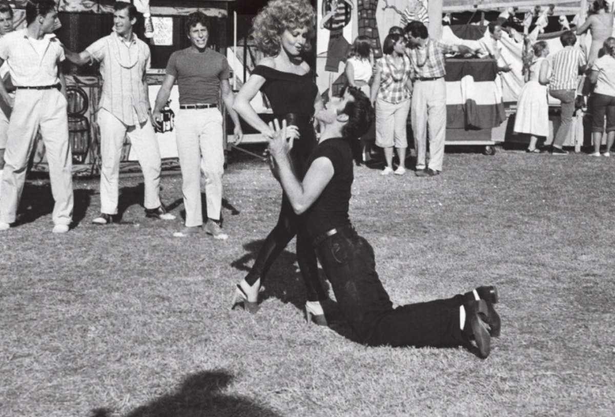 Stunning Behind-the-Scenes from the filming of &;Grease (1978)&; Movies