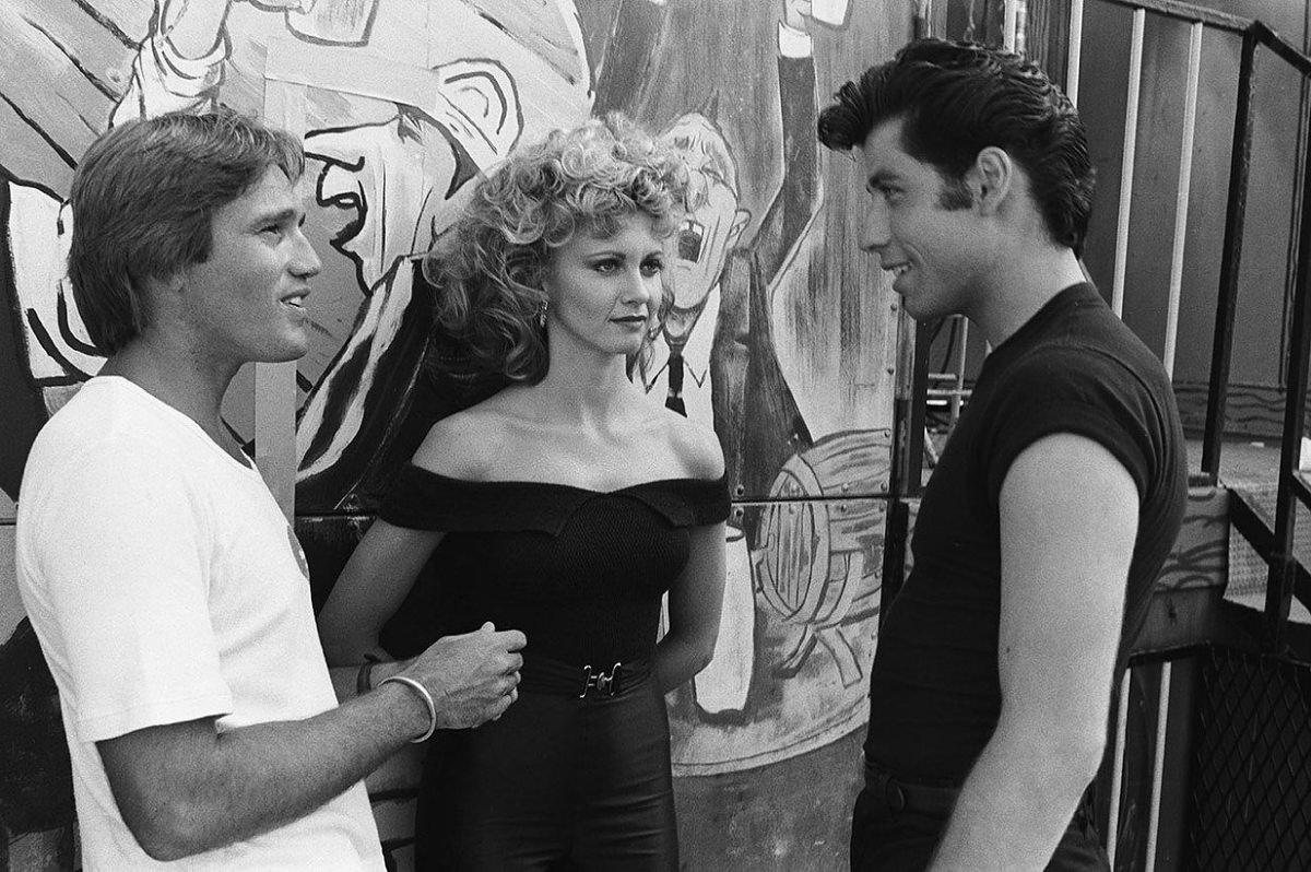 Stunning Behind-the-Scenes from the filming of &;Grease (1978)&; Movies