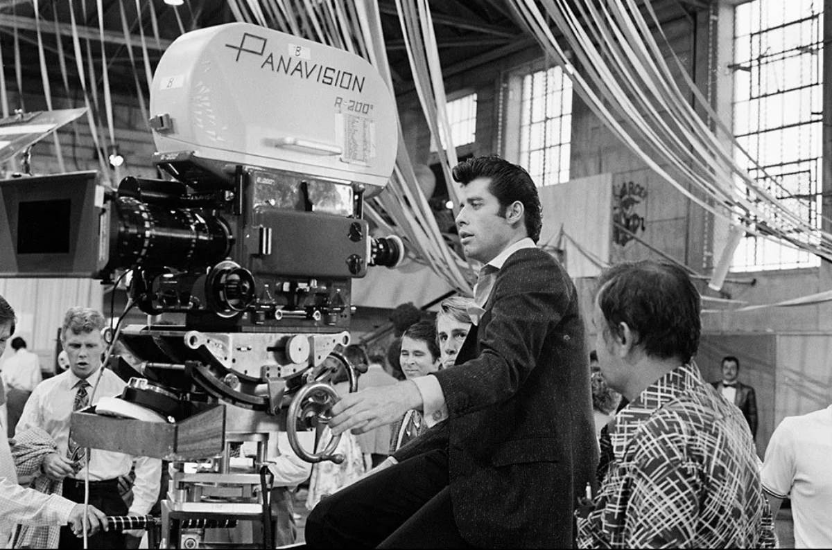 Stunning Behind-the-Scenes from the filming of &;Grease (1978)&; Movies