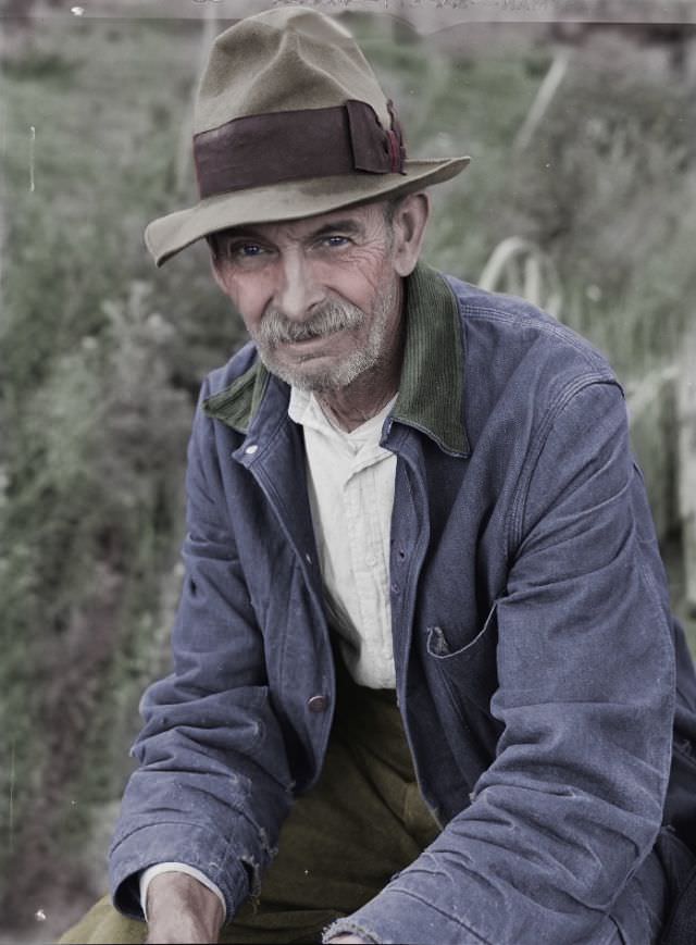 #12 Mr. Eliot H. Miller, dairy farmer at Castleton, Vermont, August 1941