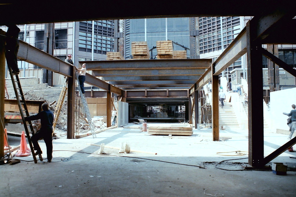 #81 Liverpool St Station reconstruction 14 May, 1988