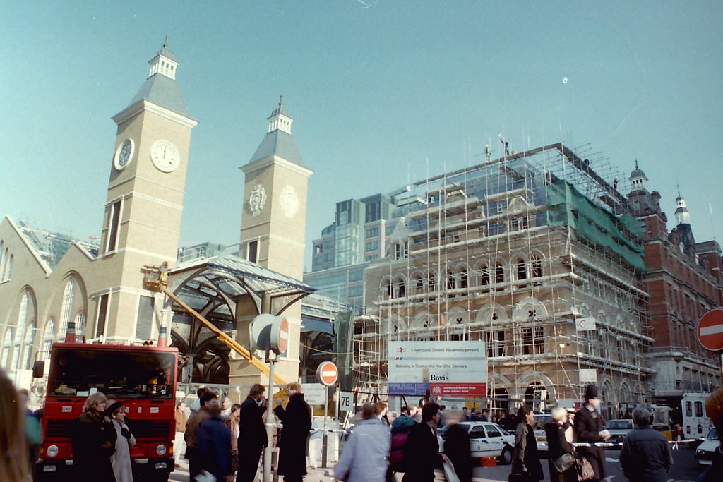 #88 Liverpool Street rebuilding nearly complete, 19 Feb, 1991