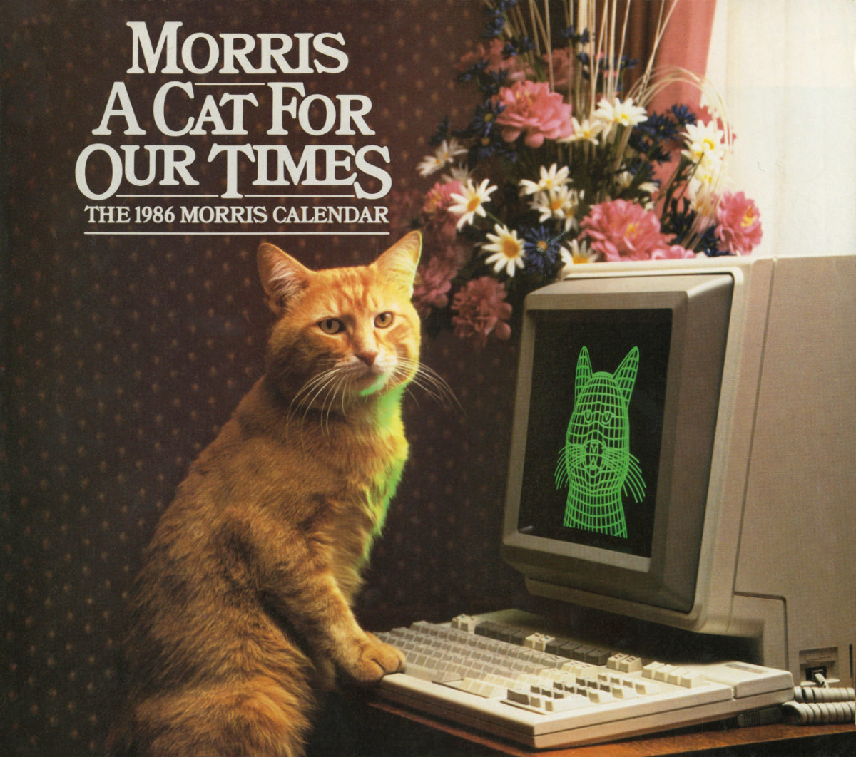 The 1986 Morris Calendar featuring the World&;s Most Finicky Cat Vintage Ads