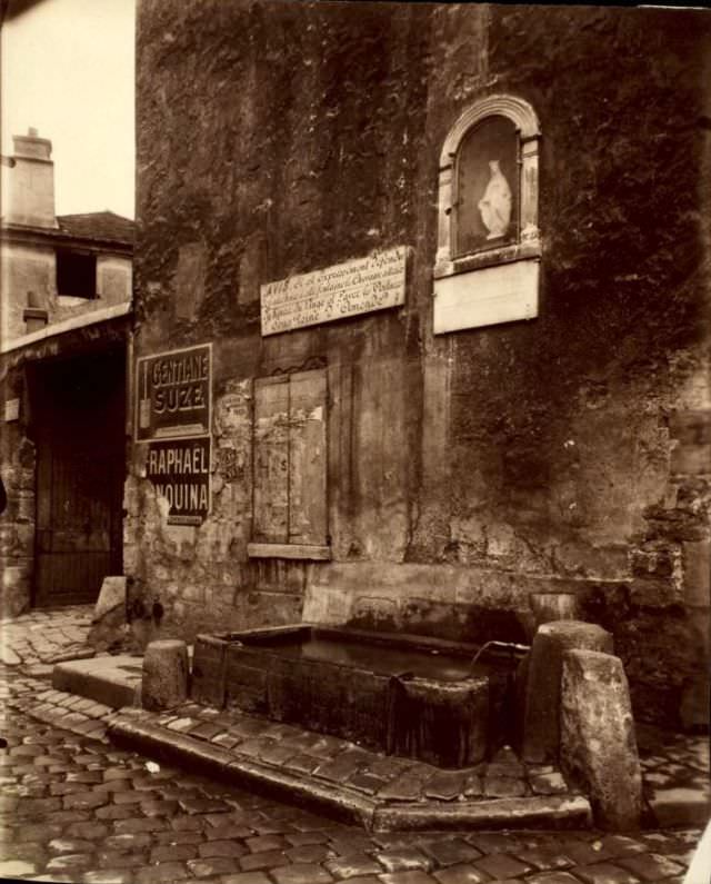 #18 Un coin du Vieux-Vanves, 1901.