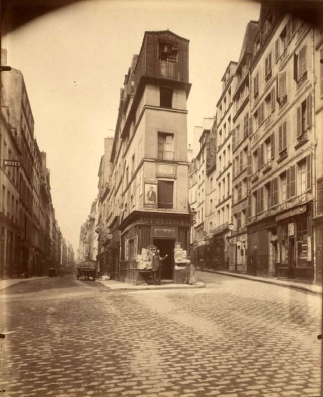 #30 Maison d’Andre Chenier en 1793 – 97 rue de Clery, 1907.
